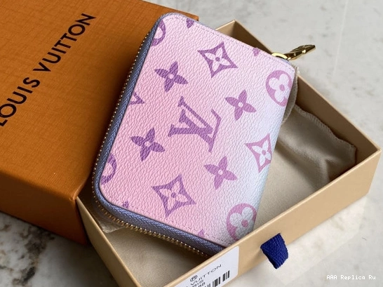 AAA Pruses Bags LOUIS COIN VUITTON ZIPPY PURSE 0724